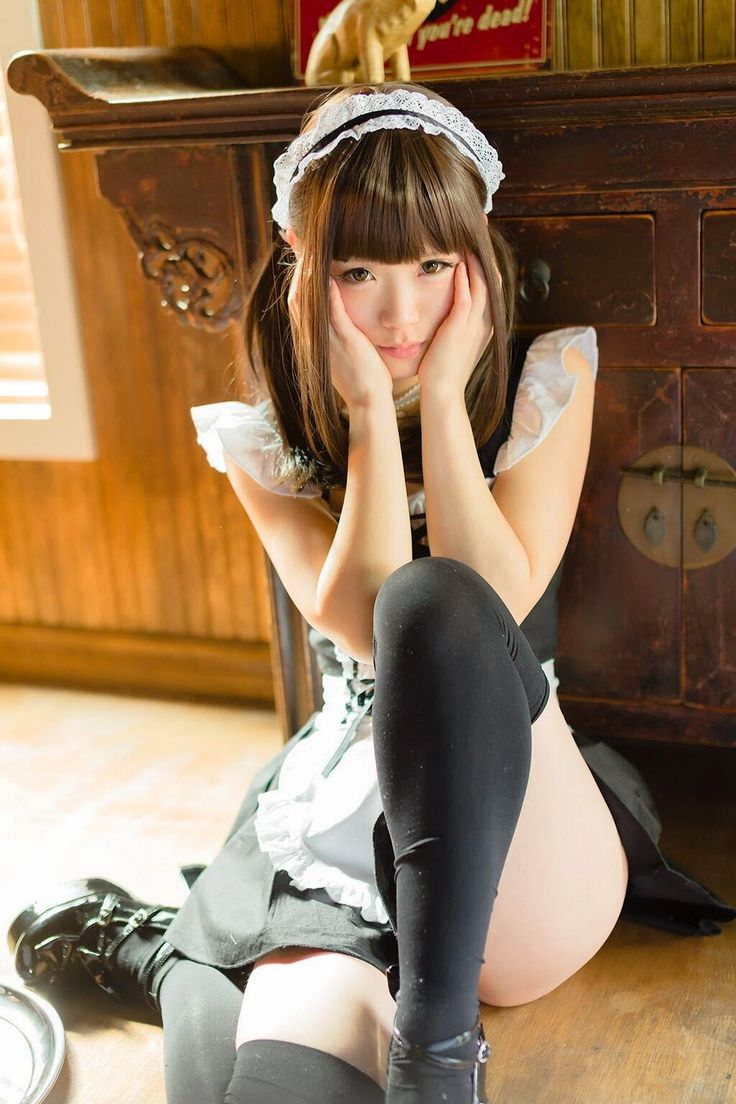 メイド コスプレ エロ画像 21