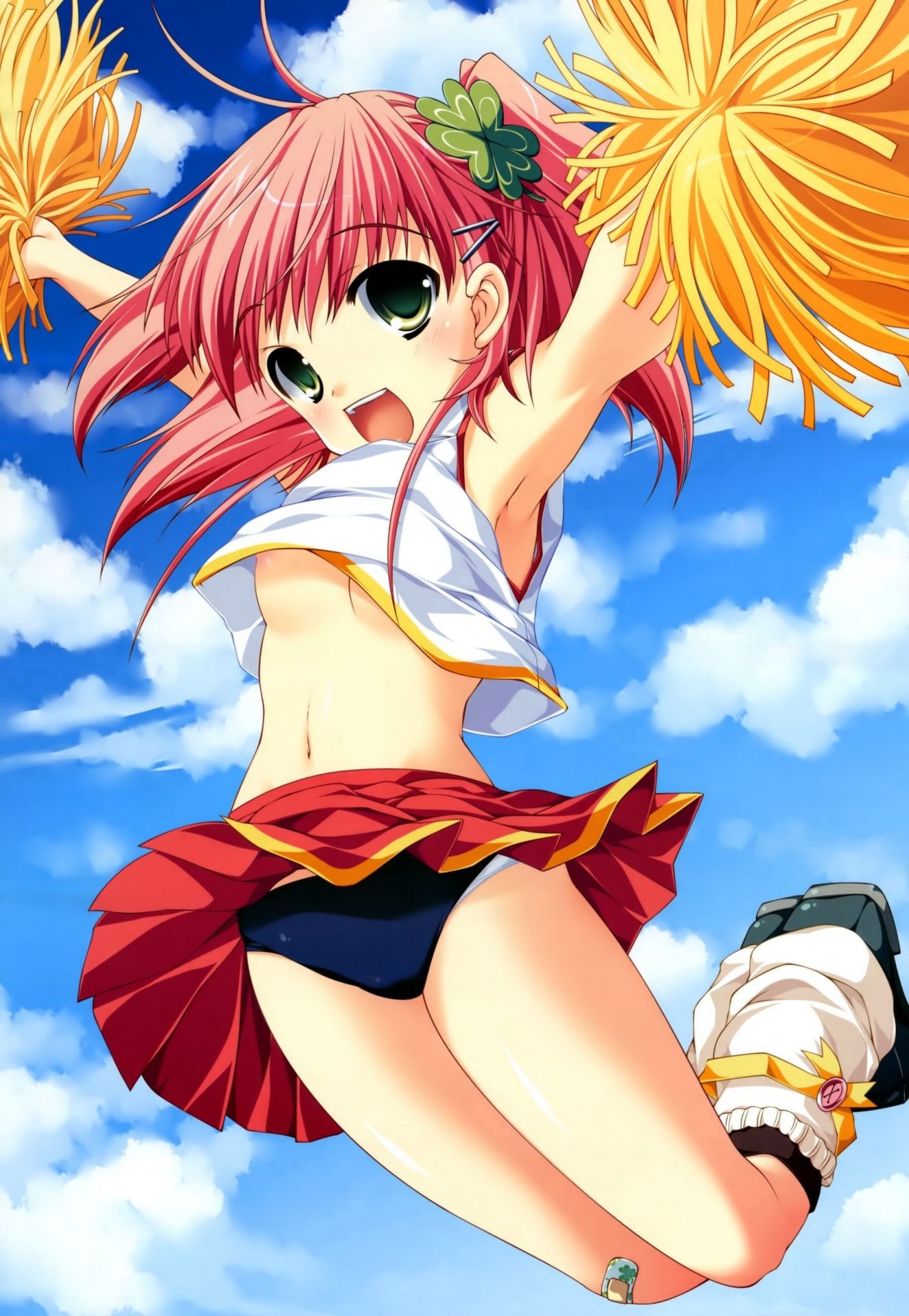 二次元 2次元 チアリーダー チアガール エロ画像 05