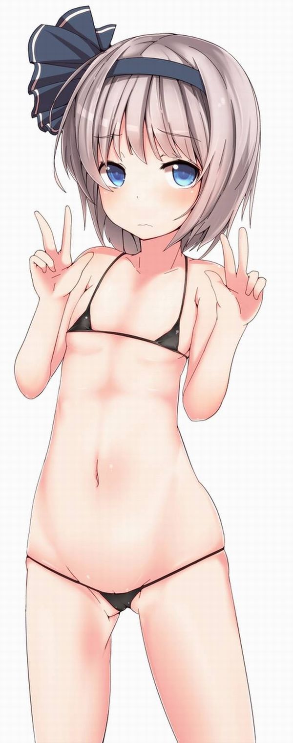 二次元 2次元 マイクロビキニ ロリ エロ画像 23