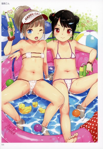 二次元 2次元 マイクロビキニ ロリ エロ画像 31