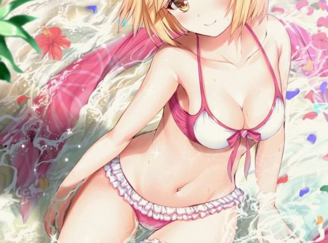 二次元 2次元 水着 ビキニ エロ画像 01