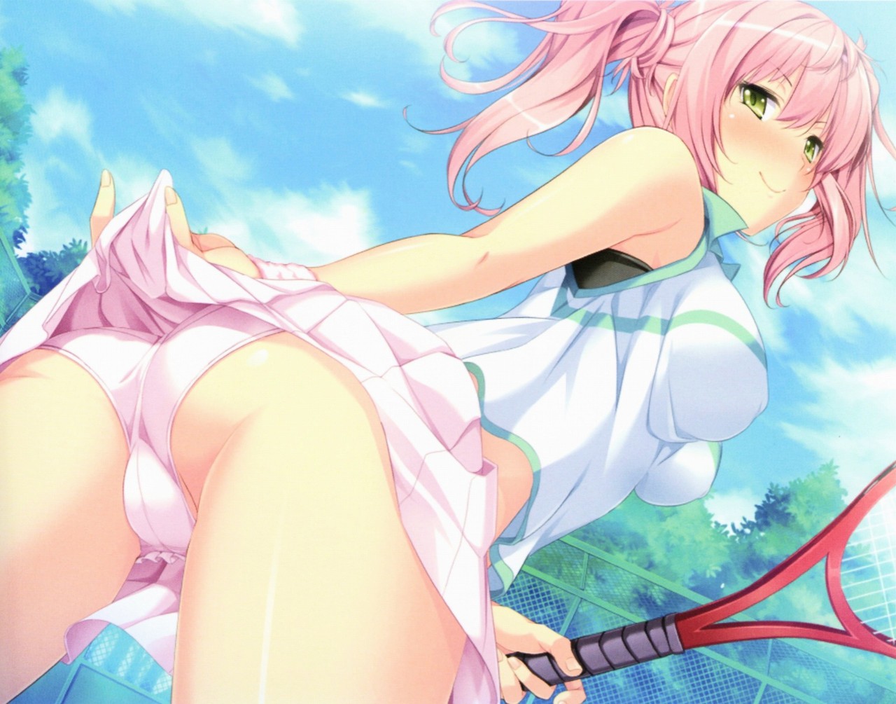 二次元 2次元 テニスウェア エロ画像 02