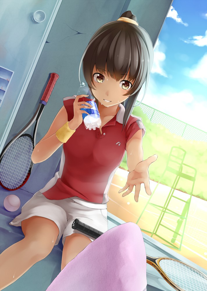 二次元 2次元 テニスウェア エロ画像 05