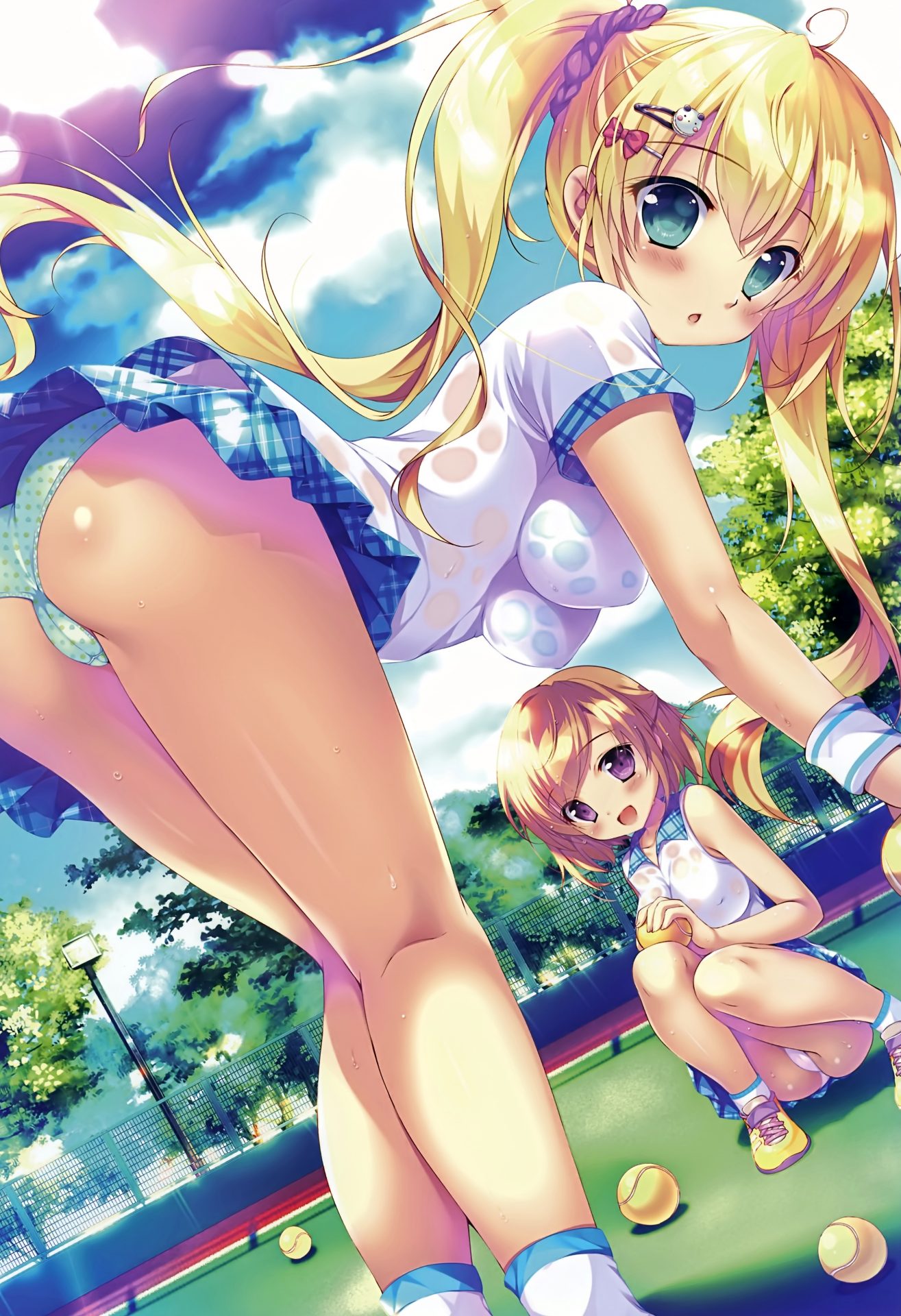 二次元 2次元 テニスウェア エロ画像 19