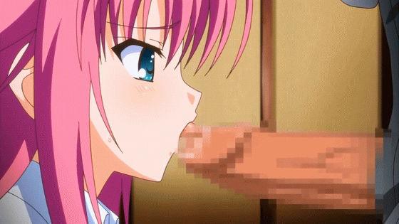 二次元 2次元  フェラチオ エロ画像 GIF 21