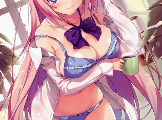 二次元 2次元 エロ画像 谷間 おっぱい べっぴん娘通信 01