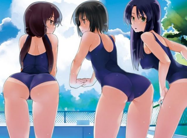 二次元 2次元 エロ画像 スクール水着 スク水 べっぴん娘通信 01