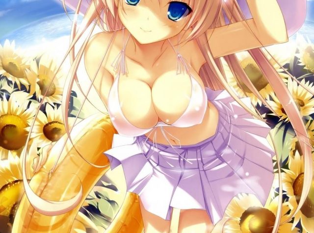 二次元 2次元 エロ画像 浮き輪 べっぴん娘通信 01