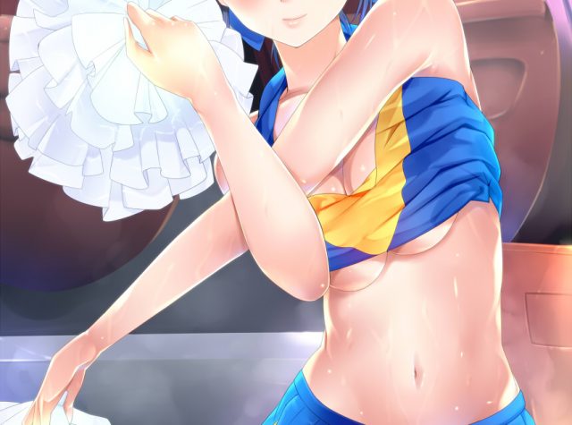 二次元 2次元 エロ画像  チアガール チアリーダー べっぴん娘通信 01