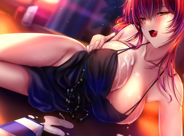 赤髪の二次元美少女のエロ画像 001