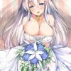 ウェディングドレス姿の二次元美少女のエロ画像 001
