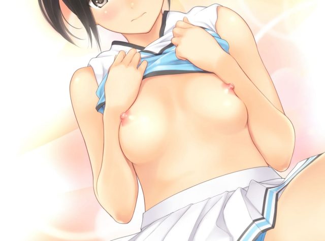 チアリーダー、チアガールの二次元美少女のエロ画像 001