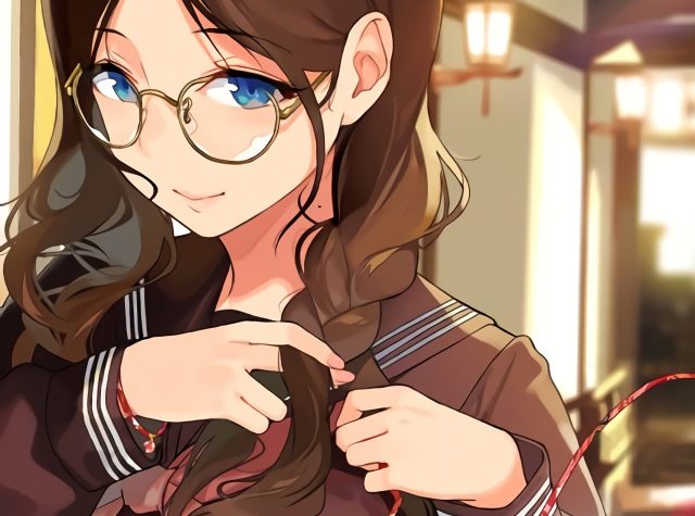ツインテールの二次元美少女のエロ画像 001