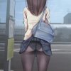 パンチラ、モロパンしている二次元美少女 001