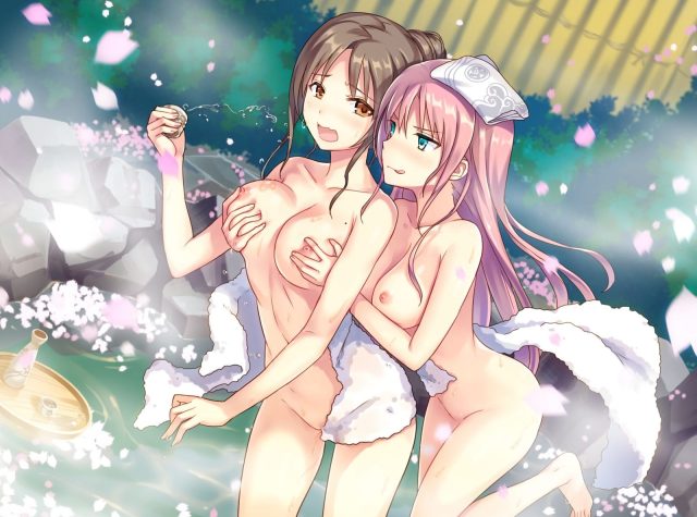 レズ、百合プレイの二次元エロ画像 001
