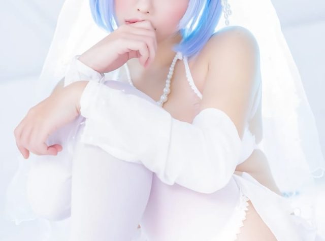 ウェディングドレスのエロ画像 001