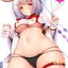おへそ丸出しの二次元エロ画像 001