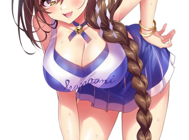 チアリーダー、チアガールの二次元エロ画像 001