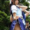 パンチラしているコスプレイヤーのエロ画像 001