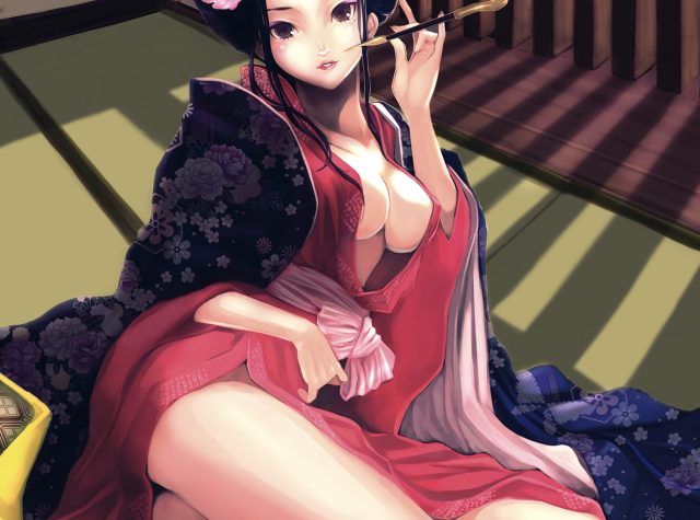 和服・着物を着た美少女 001