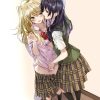 レズ、百合プレイの二次元エロ画像 001