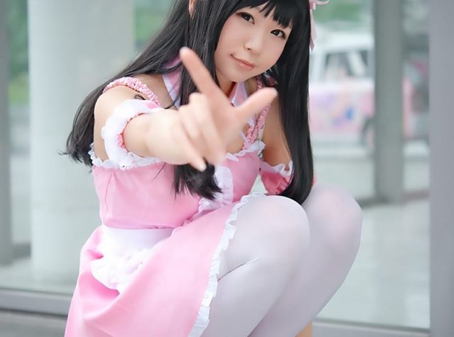 メイドコスプレのエロ画像 001