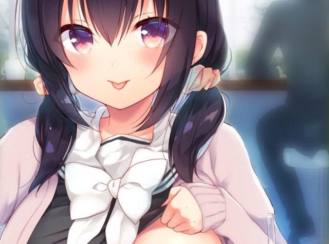 ツインテールの二次元美少女のエロ画像 001