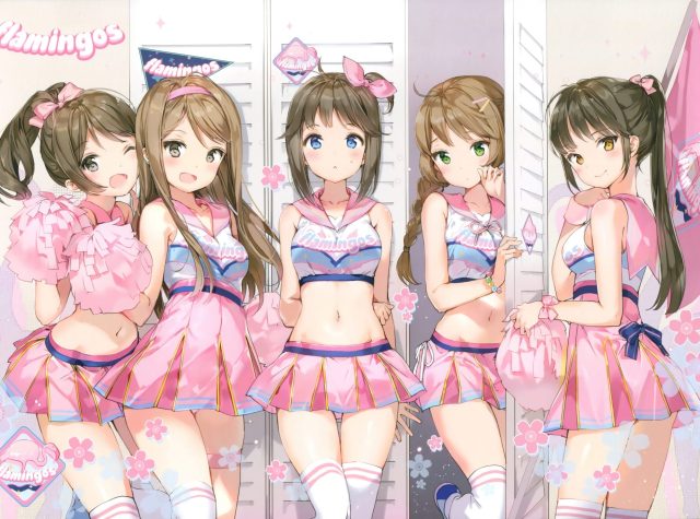 チアリーダー・チアガール美少女の二次元エロ画像 001