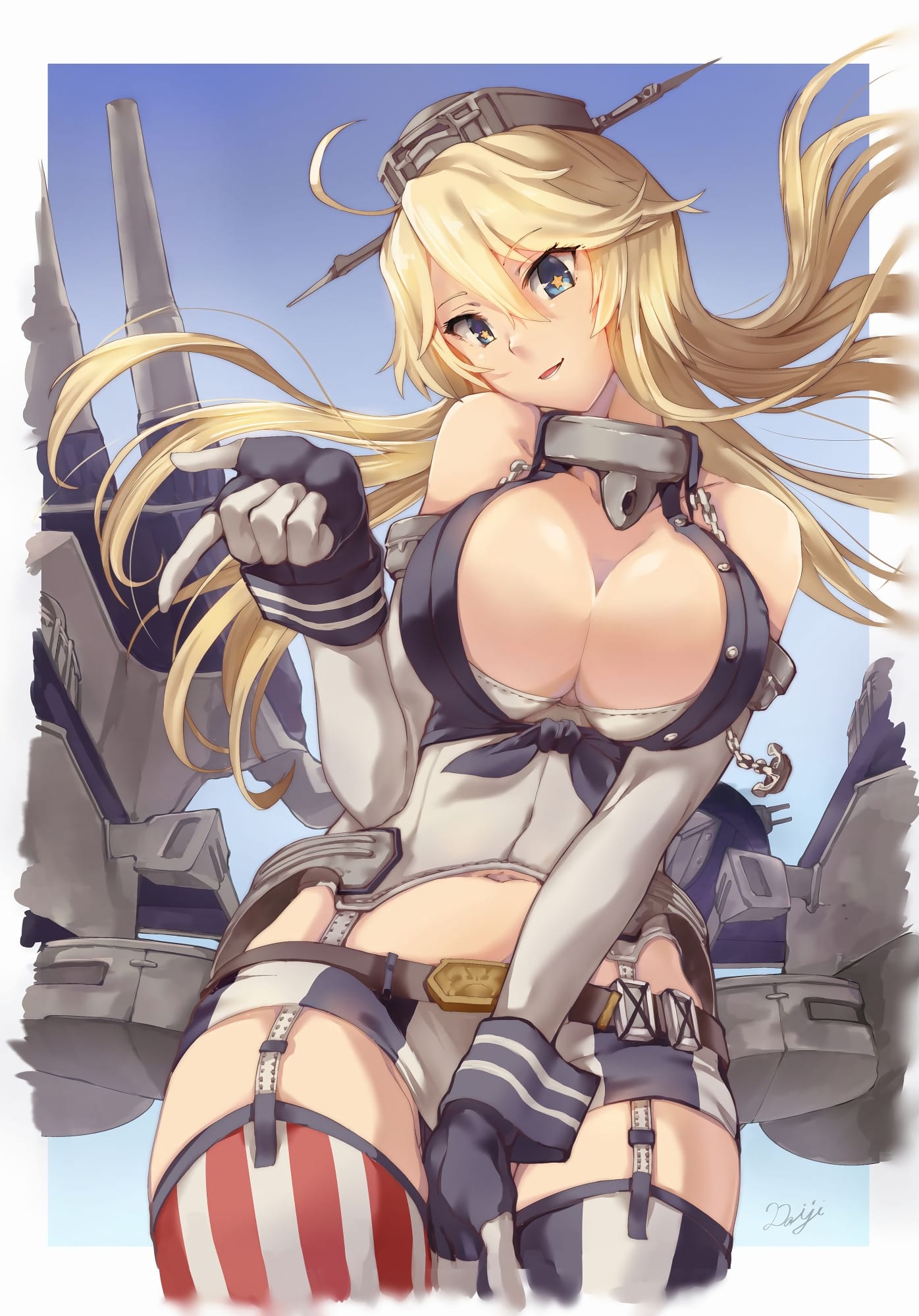 谷間美少女の二次元エロ画像 026