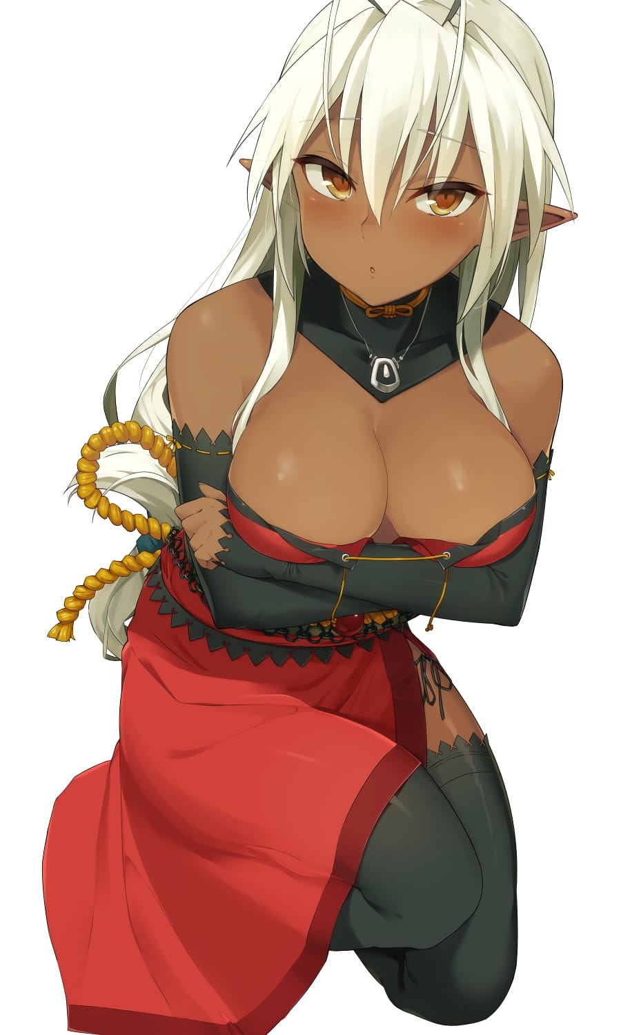 谷間美少女の二次元エロ画像 028