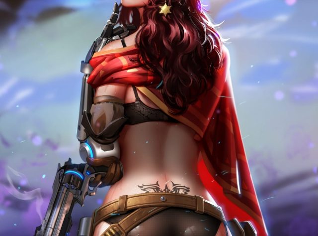 ガーターベルトの二次元エロ画像 001