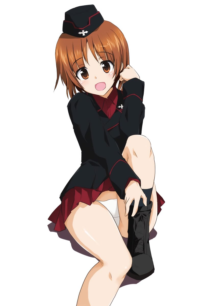 パンチラ美少女の二次元エロ画像 008