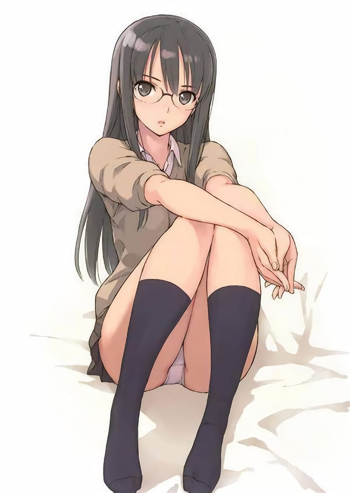 パンチラ美少女の二次元エロ画像 030