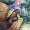 パンストを履いた美脚美女の二次元エロ画像 001