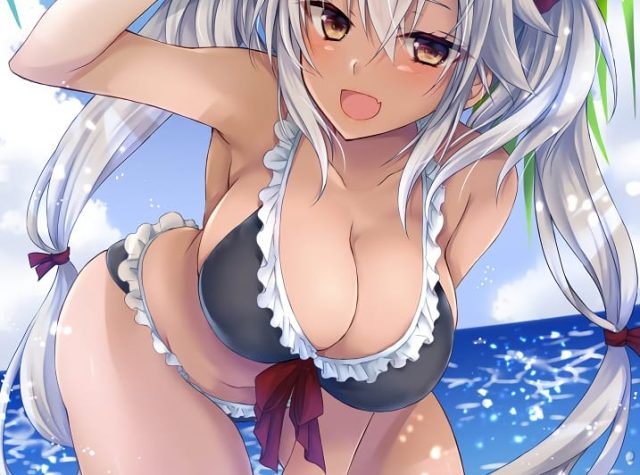 日焼けボディの二次元エロ画像 001