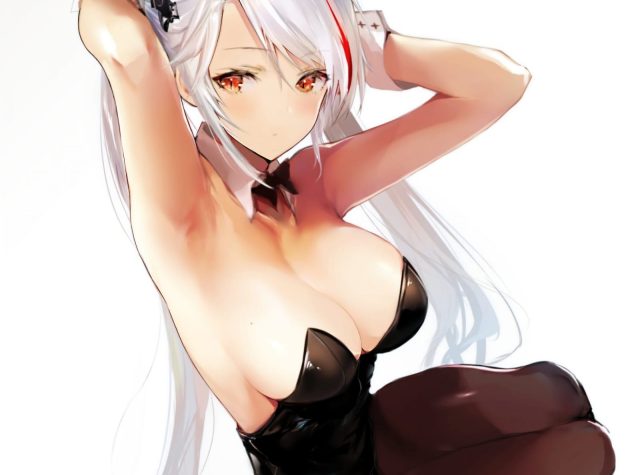 谷間美少女の二次元エロ画像 001