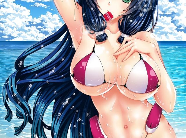 谷間がエッチな二次元美少女のエロ画像 001