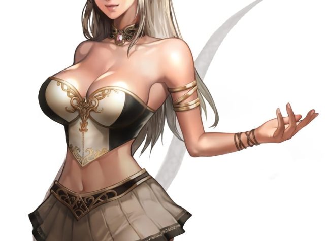 美人エルフの二次元エロ画像 001