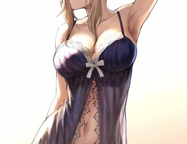 ランジェリー姿二次元美少女のエロ画像 001