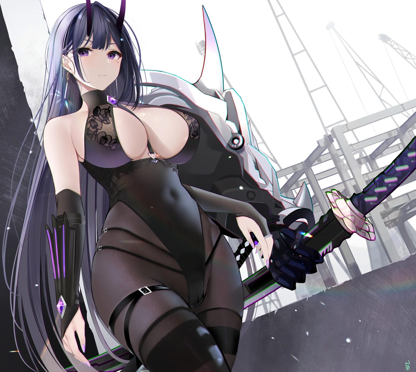 横乳おっぱいの二次元エロ画像 001