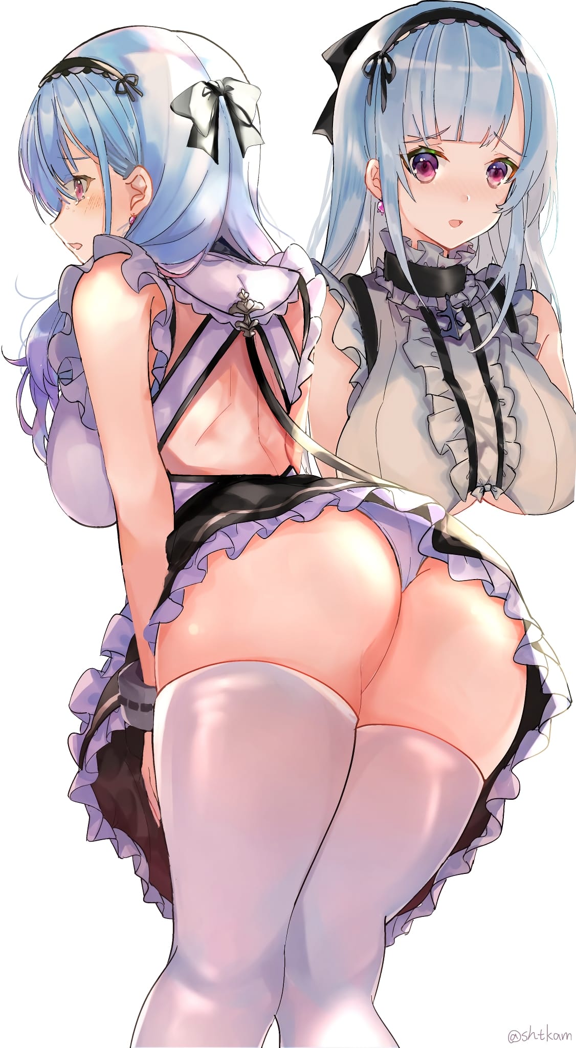 美尻な二次元美少女のエロ画像 001