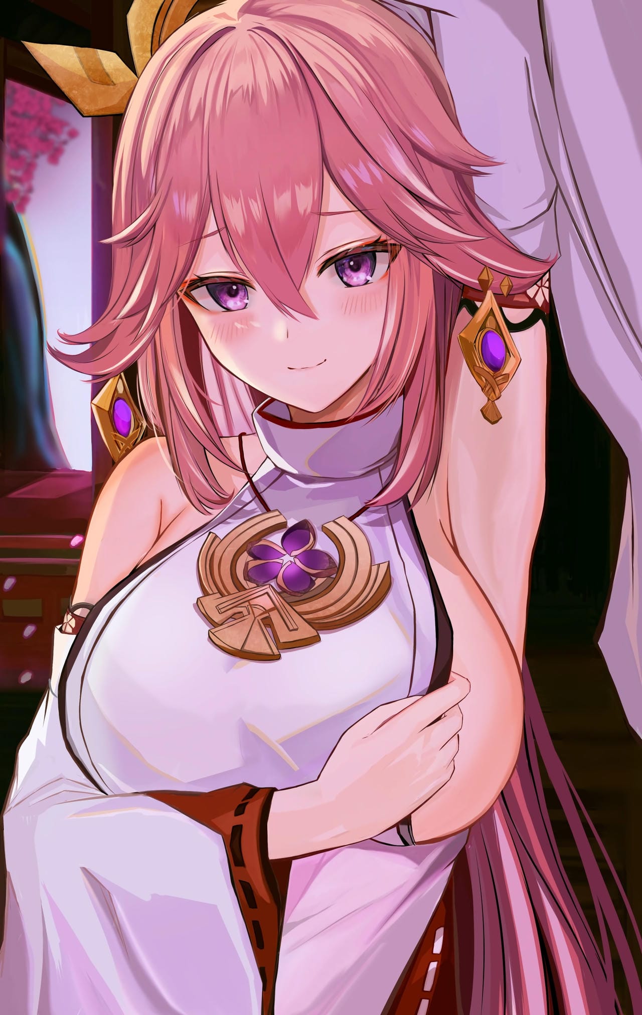 横乳おっぱいの二次元エロ画像 001