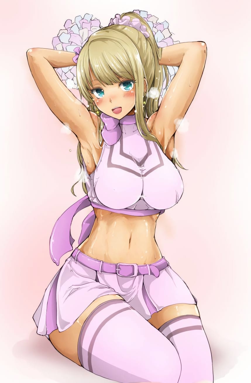 魅力的なおっぱいの二次元美少女 050